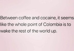 coffee and cocaine