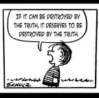 destroyed by the truth