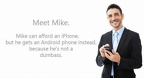 mike no iphone
