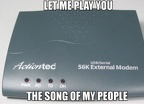 modem song