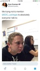 trying not to mention edc