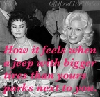 jeep bigger tires How it feels