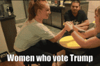 women who vote trump