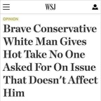 conservative white man