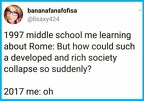 how could rome collapse