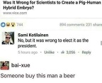 pig human hybrid