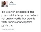 police order white nationalism