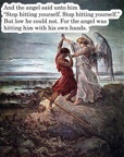 angel stophitting yourself