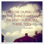 kristin martz lose and find ourselves