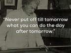 mark twain day after tomorrow