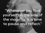 mark twain majority